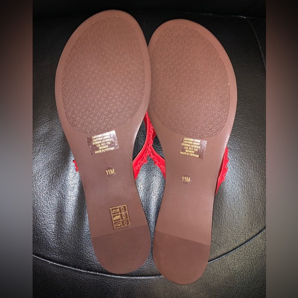 TORY BURCH EVERLY CHAIN THONG SANDALS - Picture 4 of 4